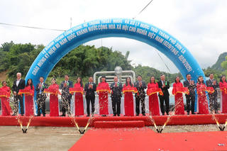 Sơn La khánh thành hệ thống thoát nước và xử lý nước thải sử dụng công nghệ cao