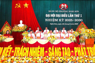 Đảng bộ phường Nghi Sơn (Thanh Hóa): Khẳng định quyết tâm trên hành trình phát triển công nghiệp và dịch vụ