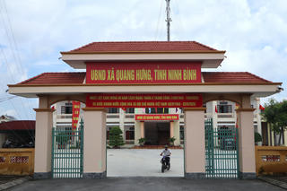 Trung tâm phục vụ hành chính công xã Quang Hưng (Ninh Bình) nâng cao sự hài lòng của người dân và doanh nghiệp