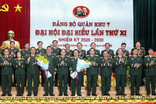 “Đại hội không giấy” – Dấu ấn đổi mới, sáng tạo của Đảng bộ Quân khu 7