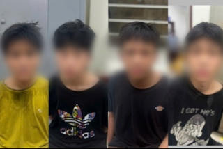 Bắt giữ 4 thiếu niên cướp xe máy trên đường Hà Nội