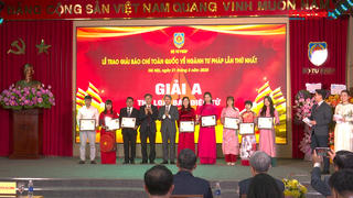 Bộ trưởng Bộ Tư pháp: “Giải báo chí toàn quốc về ngành Tư pháp lần thứ Nhất lan tỏa văn hóa pháp lý, giá trị tốt đẹp trong cộng đồng”