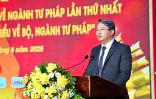 Bộ trưởng Bộ Tư pháp phát động Giải báo chí toàn quốc ngành Tư pháp lần thứ hai