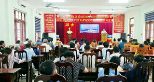 Cảnh sát biển tuyên truyền an ninh biển, đảo gắn với chăm lo đời sống nhân dân