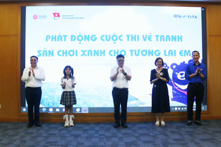 Phát động cuộc thi vẽ tranh 'Sân chơi xanh cho tương lai em'