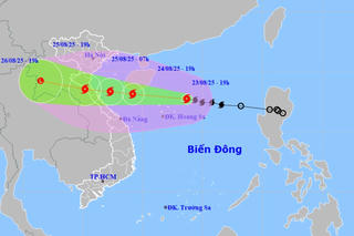 Bão số 5 có sức gió ngang bão Yagi, có thể mạnh hơn bão Doksuri 2017