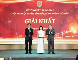 Cuộc thi trực tuyến “Tìm hiểu về Bộ, ngành Tư pháp” thu hút hơn 120 nghìn người tham gia