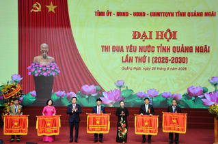 Đại hội Thi đua yêu nước lần thứ I tỉnh Quảng Ngãi: Mở ra không gian phát triển mới, tạo tầm vóc và vị thế mới