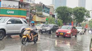 Cảnh báo mưa to và dông ở vùng núi và trung du Bắc Bộ