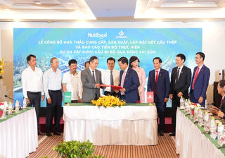 NutiFood công bố nhà thầu thực hiện kết cấu thép cho dự án cầu đi bộ qua sông Sài Gòn