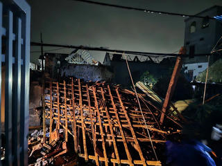 Ninh Bình: Một người tử vong, hơn 200 ngôi nhà bị hư hại do dông, lốc xoáy