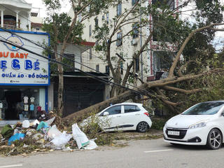 Nghệ An mất điện trên diện rộng, tiếp tục khắc phục hậu quả cơn bão số 5