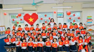 Học sinh Thủ đô hào hứng với các hoạt động hướng về kỷ niệm 80 ngày Quốc khánh 2/9