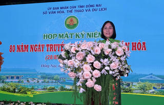 Đồng Nai: Trọng thể kỷ niệm 80 năm Ngày truyền thống ngành Văn hóa (28/8/1945 - 28/8/2025)