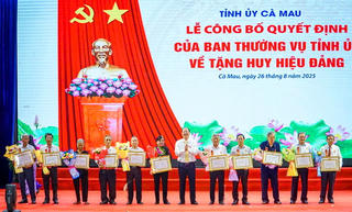 Cà Mau: Long trọng kỷ niệm 80 năm Cách mạng Tháng Tám và Quốc khánh 2/9