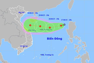 Tin mới nhất áp thấp nhiệt đới trên biển Đông