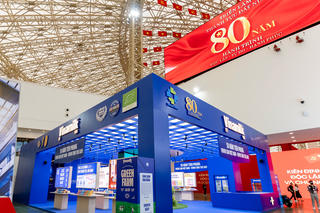 Gian hàng của Vinamilk tạo dấu ấn nổi bật tại Triển lãm Thành tựu Đất nước