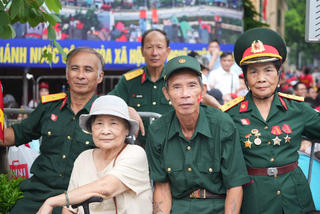 Niềm tự hào của những người lính năm xưa trong không khí ngày Tết Độc lập