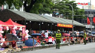 Hà Nội dựng nhà bạt phục vụ nhân dân dự xem sơ duyệt cấp Nhà nước A80