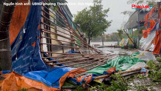 Nghệ An: Báo cáo nhanh thiệt hại và công tác ứng phó bão số 5