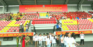 Phú Thọ: Khánh thành sân vận động Vĩnh Phúc, quy mô 7000 chỗ ngồi