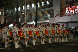 Bước chân kiêu hùng của những bóng hồng trong buổi sơ duyệt diễu binh 2/9