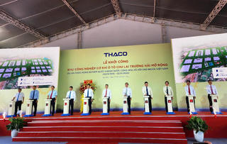 Đà Nẵng khởi công KCN Cơ khí Ô tô Chu Lai Trường Hải mở rộng