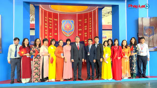 Bộ trưởng Nguyễn Hải Ninh đánh giá cao công tác chuẩn bị không gian trưng bày Bộ Tư pháp