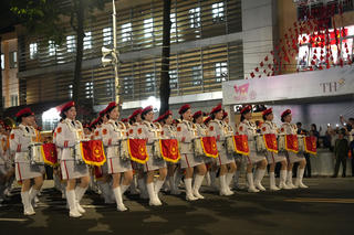 Bước chân kiêu hùng của những bóng hồng trong buổi sơ duyệt diễu binh 2/9