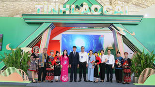 Lào Cai quảng bá hình ảnh, tiềm năng tại Triển lãm thành tựu đất nước