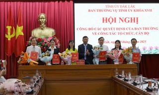 19 cán bộ chủ chốt ở Đắk Lắk nghỉ hưu trước tuổi