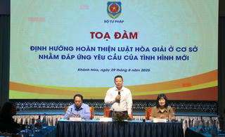 Định hướng hoàn thiện Luật Hòa giải ở cơ sở nhằm đáp ứng yêu cầu của tình hình mới