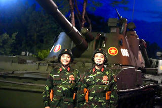 Cảm xúc khó quên của chiến sĩ Khối xe pháo trong buổi tổng duyệt trước ngày lễ lớn