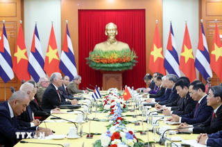 Tiếp tục củng cố, phát triển mối quan hệ hữu nghị truyền thống đặc biệt Việt Nam-Cuba