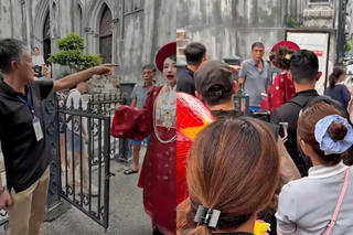 Xác minh vụ hotgirl Ngân 98 bị yêu cầu rời khỏi khu vực Nhà thờ Lớn Hà Nội