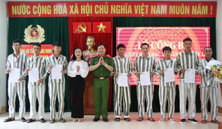 Quảng Ninh: Phát động phong trào thi đua cải tạo tốt nhân dịp phạm nhân được đặc xá