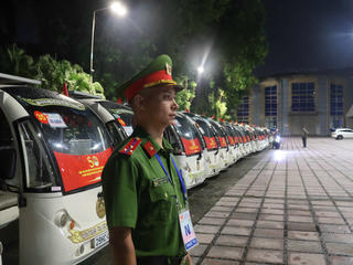 Phòng CSGT Hà Nội tiếp nhận 40 xe điện ưu tiên phục vụ cựu chiến binh và người cao tuổi