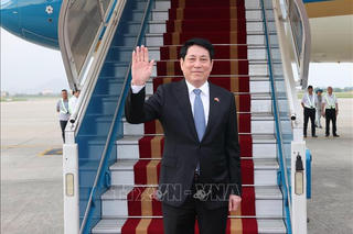 Chủ tịch nước lên đường dự Lễ kỷ niệm 80 năm chiến thắng phát xít và làm việc tại Trung Quốc