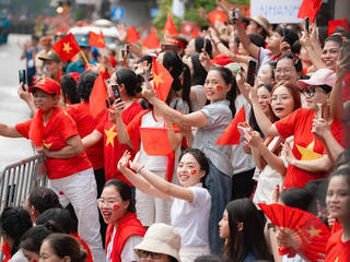 Những khoảnh khắc đẹp trong ngày Quốc khánh 2/9