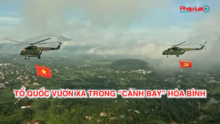 Tổ quốc vươn xa trong “cánh bay” hòa bình