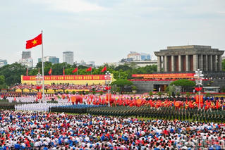 Giữa âm vang hào hùng của Lễ Diễu binh, xúc động nghe lại lời Bác Hồ đọc bản Tuyên ngôn độc lập