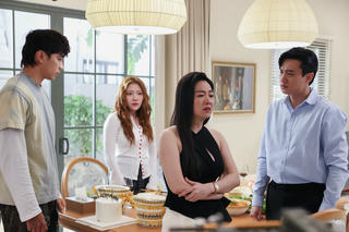 Quốc Trường, Lê Khánh mất hơn 12 tiếng đóng cảnh bàn tiệc trong phim điện ảnh mới