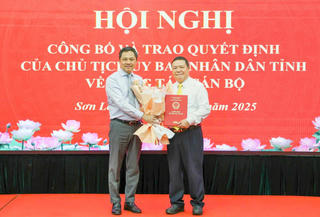 Sơn La có tân giám đốc Sở Tư pháp