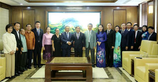 Bí thư Tỉnh ủy Quảng Ninh tiếp xã giao Đoàn đại biểu Hội Hữu nghị Lào - Việt Nam