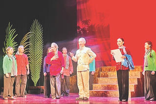 Sân khấu góp phần tôn vinh và lan tỏa hình tượng Chủ tịch Hồ Chí Minh