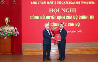 Ông Nguyễn Phi Long được chỉ định giữ chức Phó Bí thư Đảng ủy Mặt trận Tổ quốc, các đoàn thể Trung ương
