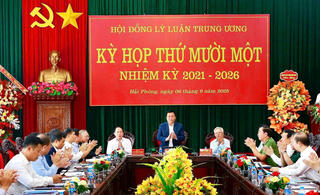 Hội đồng Lý luận Trung ương nâng cao chất lượng các Dự thảo báo cáo, góp phần hoàn thiện văn kiện Đại hội XIV của Đảng