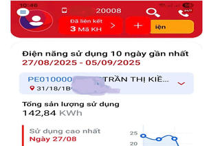 Điện lực TP HCM: Công khai lượng điện tiêu thụ hàng ngày trên App