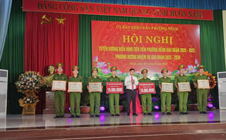 Công an phường Nếnh (Bắc Ninh) lập nhiều chiến công trong tấn công, trấn áp tội phạm