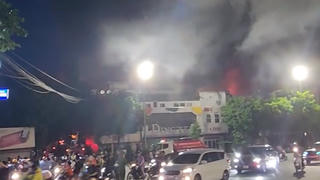 Hà Nội: Cháy lớn trong ngõ 638 Ngô Gia Tự